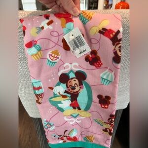 Disney Pink and Teal Mickey Mouse Baking Towel